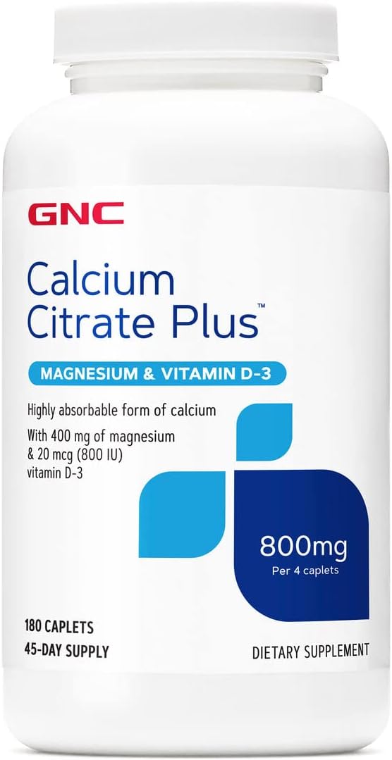 GNC Calcium Citrate Plus Magnesium Review