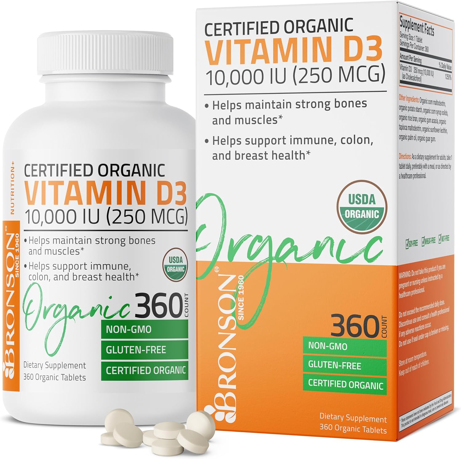 High Potency Organic Non-GMO Vitamin D Supplement review