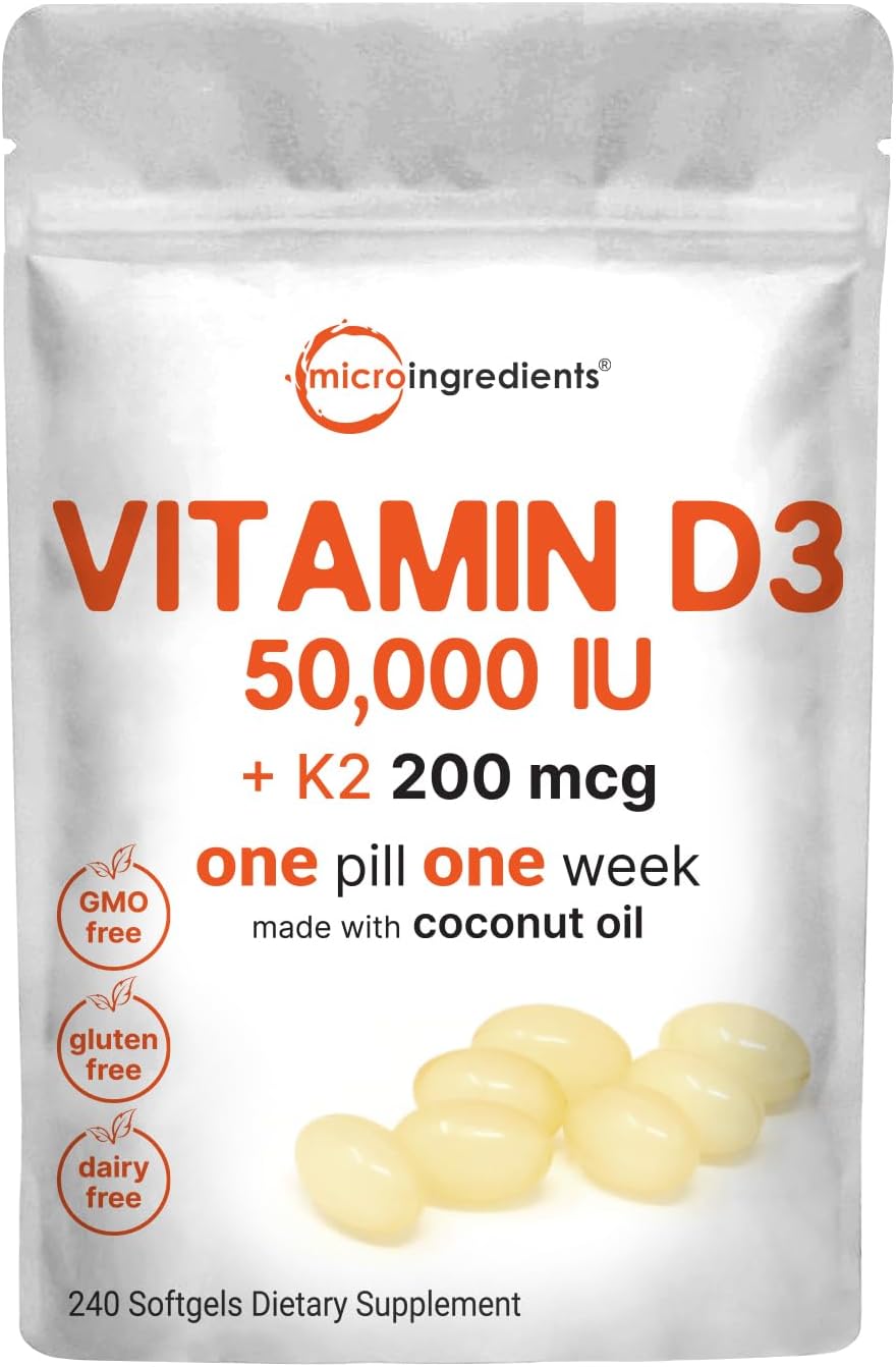 Vitamin D3 + K2 Softgels Review